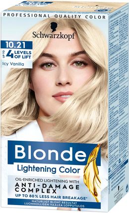 Schwarzkopf Blonde 10.21 Icy Vanilla Rozjaśniacz do pasemek