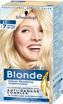 Schwarzkopf Blonde L1 Intensiv Blondering Rozjaśniacz do pasemek