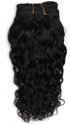 Rapunzel Of Sweden Hair Weft Kręcone Włosy Na Taśmie 40Cm 1 0 Black