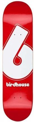 Birdhouse Giant Logo Blat Deck Do Deskorolki 8 Red
