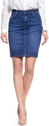 SPÓDNICA JEANSOWA LEE HIGH WAIST SKIRT TRUE BLUE L38QROPB