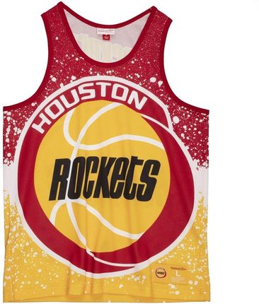 Koszulka męska bezrękawnik Mitchell & Ness NBA Houston Rockets Tank Top