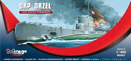 Polski Okręt Podwodny Orp 'orzeł' /Mirage Hobby
