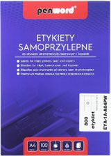 Zdjęcie Etykiety Samoprzylepne 105x74 A 100 A4/8 - Gryfów Śląski