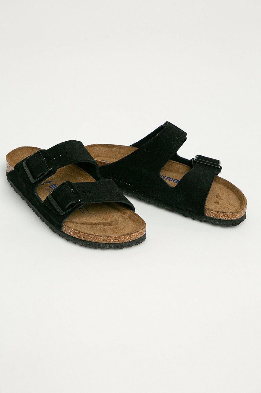 Birkenstock - Klapki zamszowe Arizona - Ceny i opinie - Ceneo.pl