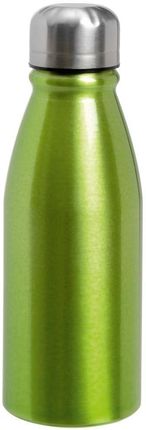 Upominkarnia Aluminiowa Butelka Fancy Srebrny Zielone Jabłko