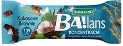 Zdjęcie Bakalland Baton Ba!Lans Kokosowe Brownie 35G - Goleniów