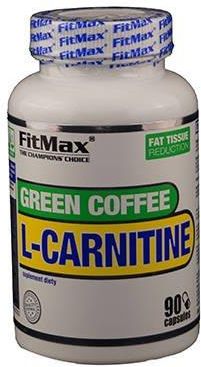 green coffee & l carnitine Fitmax Green Coffee L Carnitine 90Caps Fitomax Spalacz Tłuszczu Suplement  Na Odchudzanie