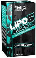 nowy Nutrex Lipo 6 Black Hers Ultra Concentrate 60 Caps. Spalacz Tłuszczu Reduktor Tkanki Tłuszczowej