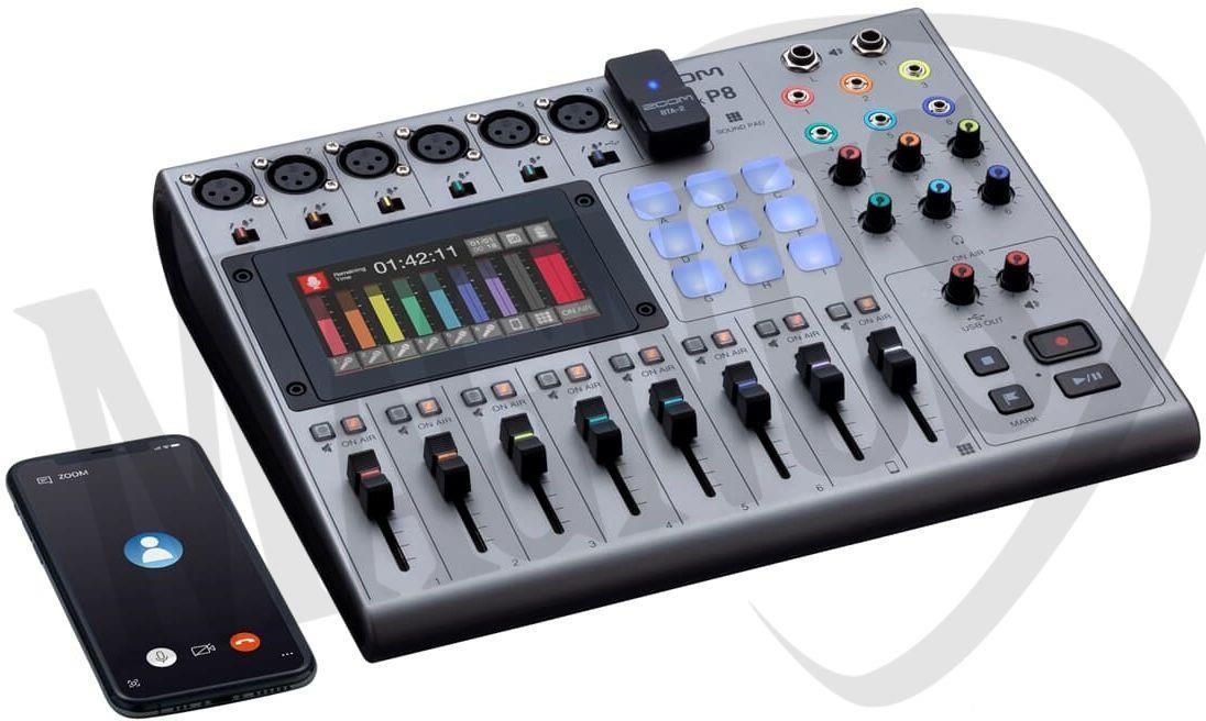 фото Мікшерний пульт Zoom Podtrak P8