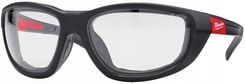 gdzie najlepiej kupić Okulary robocze Milwaukee Okulary ochronne premium z uszczelką bezbarwne 1 szt.
