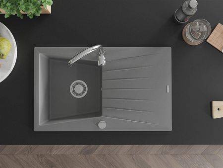 Mexen Cesar + Ociekacz 775x470mm Szary 6514771010-71 - zdjęcie 2