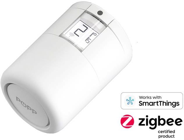 POPP Smart Thermostat ZigBee SmartThings - zdjęcie 1 POPP Smart Thermostat ZigBee SmartThings