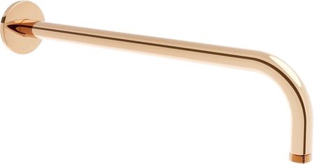 Mexen Ramię Prysznicowe Ścienne 40cm Różowe Złoto 79211-60