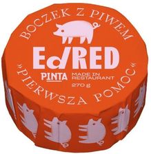 Żywność konserwowana Ed Red - boczek z piwem & Pierwsza pomoc 270g - Dania gotowe