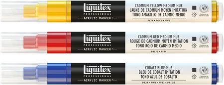 Liquitex Acrylic Marker Set 3X2-4Mm Favorites