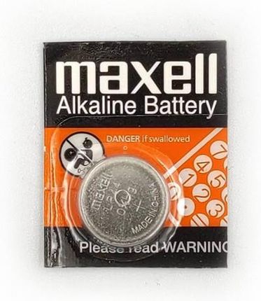 MAXELL bateria alkaliczna LR44 1,5V do przyrządów pomiarowych (zamiennik SR44SW) 1szt.