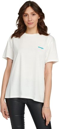 Wrangler Boyfriend Tee Off White W7Q2Gh737