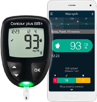Ascensia Diabetes Care Glukometr Contour Plus Elite