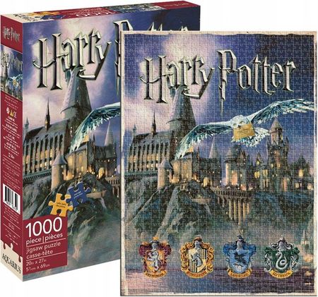 Puzzle Harry Potter Hogwart Hedwiga Herby 1000 El.
