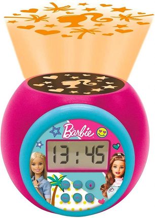 Barbie Projektor Zegar Budzik