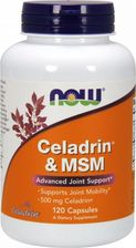Zdjęcie NOW Foods NOW Foods - Celadrin MSM, 500mg, 120 kapsułek - Mrocza