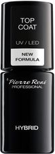Zdjęcie Pierre Rene Hybrid Lakier Hybrydowy Top Coat 6Ml  - Biała Piska