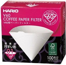 Zdjęcie Filtry papierowe do dripa Hario V6001 100 sztuk - Częstochowa