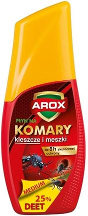 Repelent Arox Deet Medium Na Komary Kleszcze I Meszki 100Ml 969
