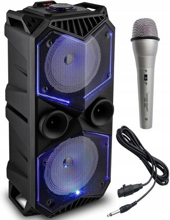 Zestaw Karaoke Usb Sd MP3 Bluetooth + Mikrofon