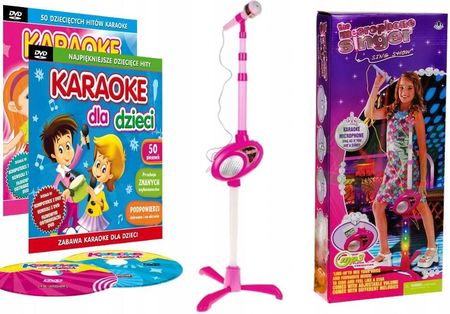 Najpiękniejsze Karaoke dla Dzieci + Mikrofon Led