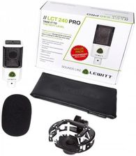 LEWITT LCT240 PRO Value Pack WHITE - mikrofon z koszem w zestawie - biały
