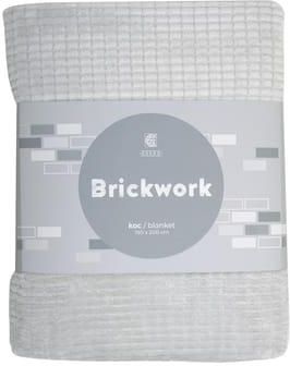 Koc Brickwork 150x200 cm Szary