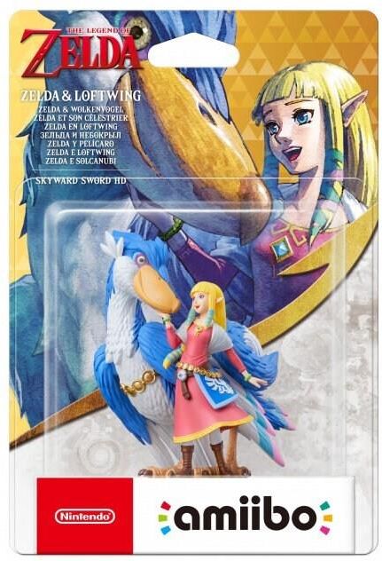 Nintendo Amiibo Zelda & Loftwing Figurka