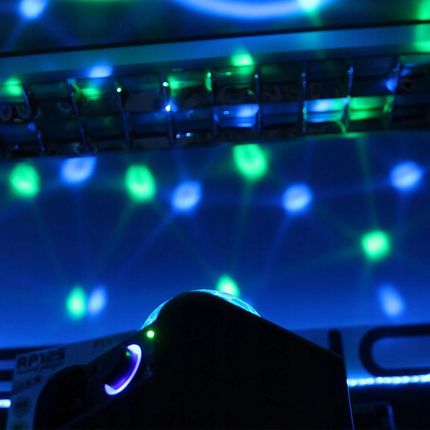 Zestaw Karaoke Głośnik Led Bt Rgb 50W+ Mikrofon - zdjęcie 2