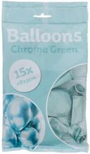 Zdjęcie Balony Chromowane Niebieskie 15Szt - Kraków