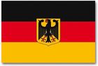 Mil-Tec flaga narodowa Niemiec z orłem, 150 cm x 90 cm