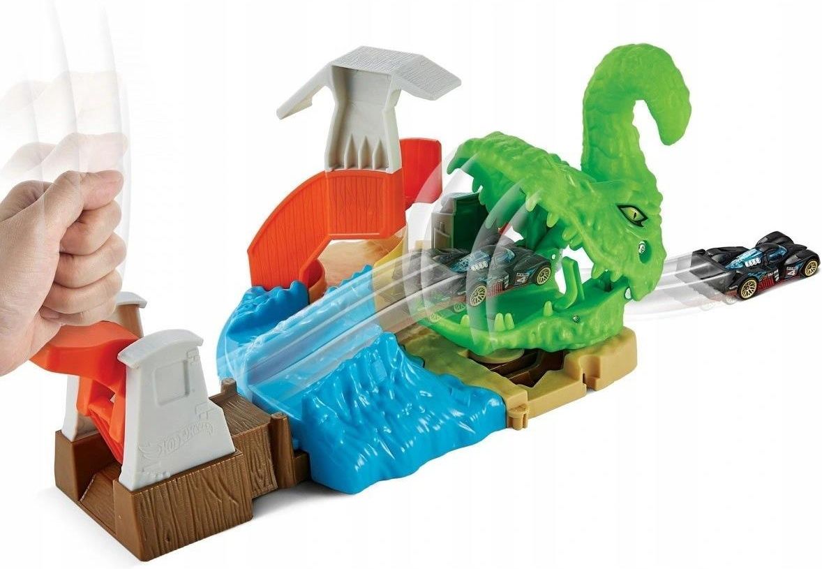 ●ALLIGATOR CITY Hot Wheels FTB67 City Gator Car Wash Connectable P