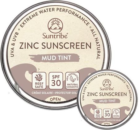 SunTribe Krem ​​przeciwsłoneczny do twarzy i ciała SPF30 Tinted 10g