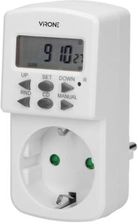Orno Polska Elektroniczny Programator Czasowy Mini 1800W 8A 10 Programów (DT2GS)