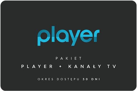Player + Kanały Tv 30 Dni