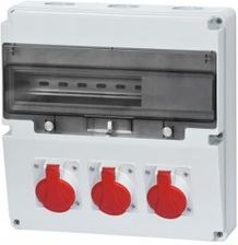 Zdjęcie F-Elektro Rozdzielnica Lago 16A 5P 2X32A 17 Modułów F30496 - Trzebinia