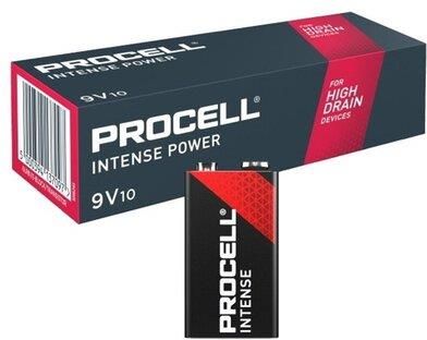 Bateria alkaliczna 6LR61 9V (R9*) Duracell Procell Intense - 10 sztuk