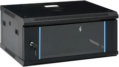 Zdjęcie Vidaxl Ścienna Szafka Serwerowa 4U, 19", Ip20, 600X450X285mm (30164) - Bisztynek