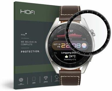 Hofi Szkło hybrydowe Hybrid Glass do Huawei Watch 3 Pro 48mm Czarny