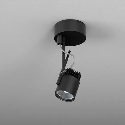 Aqform Lampa plafon techniczny (reflektorek) 1000 Pro 8,5W 860lm 4000K 24° czarny Ø5,5cm 16373-M940-F1-00-12