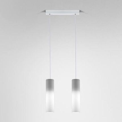 Aqform lampa wisząca Modern Glass 2xGU10 biała struktura 59746-0000-U8-PH-13