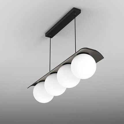 Aqform lampa wisząca LED Modern Ball 4x25W 3070lm 4000K czarna 59780-L940-D0-00-12