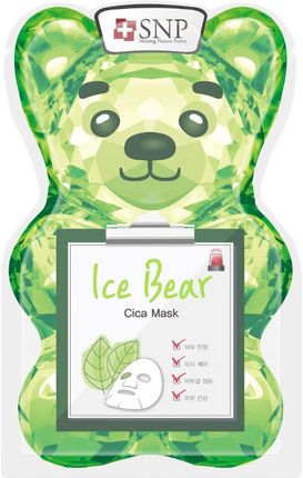 Ice Bear Cica Mask - Chłodząco-łagodząca maska w płachcie