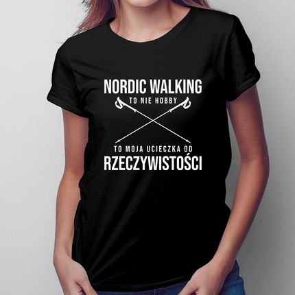 Garibald.Pl Nordic Walking To Nie Hobby - Damska Koszulka 